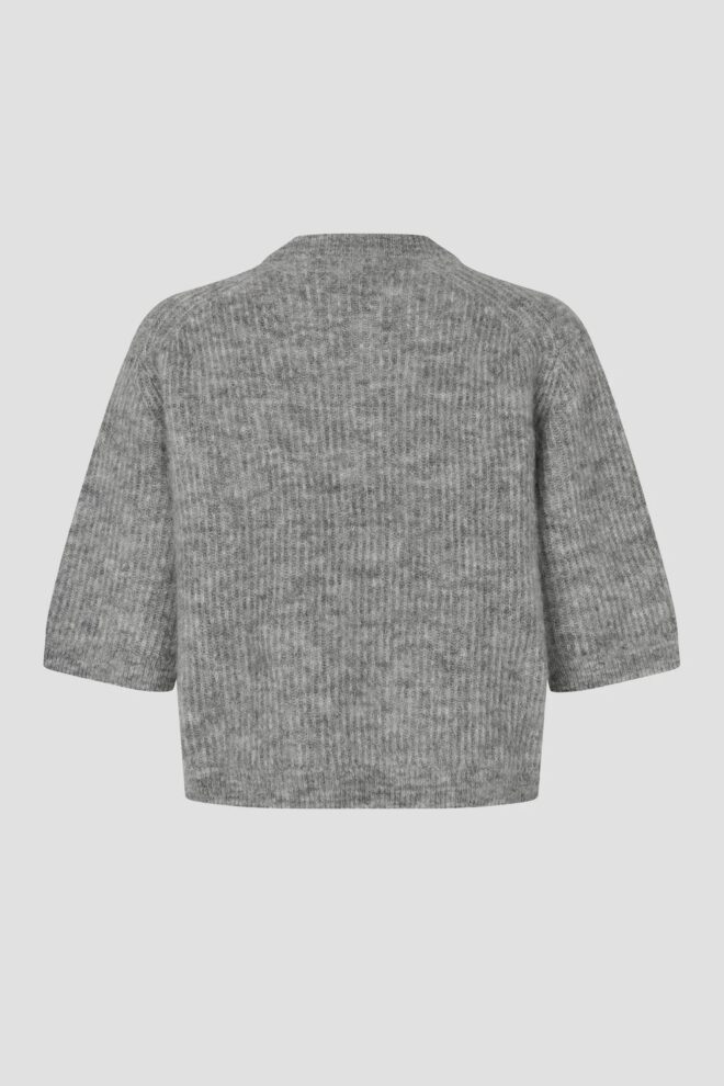 STRICKWESTE ANDREA KNIT GREY MELANGE