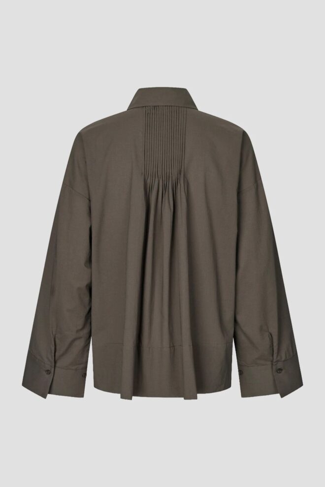 BLUSE LANNA SHIRT BLACK OLIVE