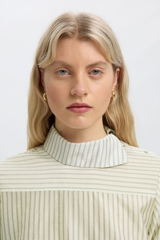 BLUSE 16102120 SLWCONNIE LS EGRET