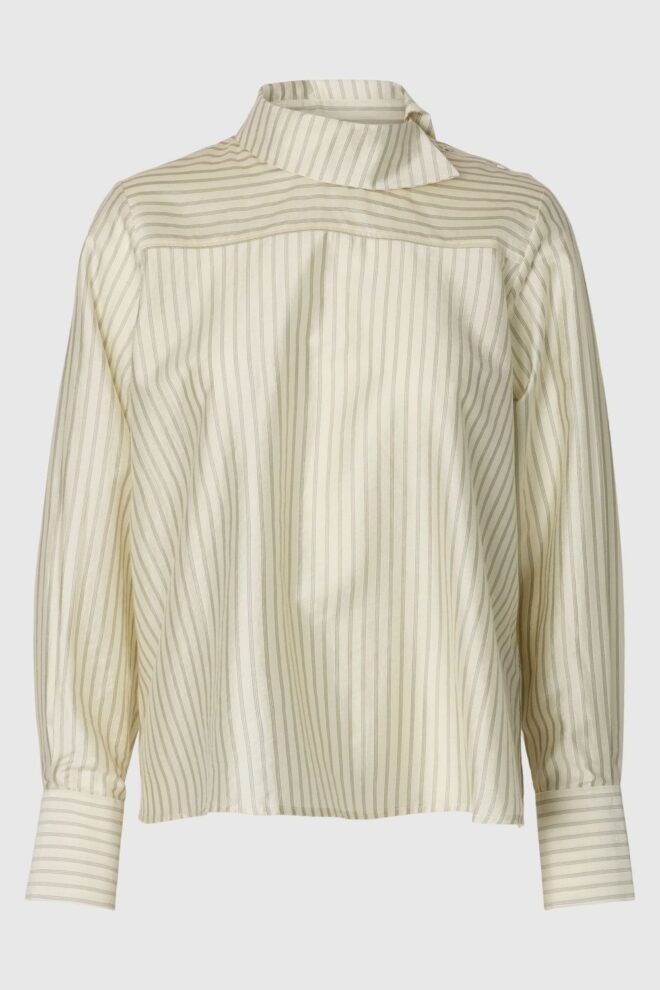 BLUSE 16102120 SLWCONNIE LS EGRET
