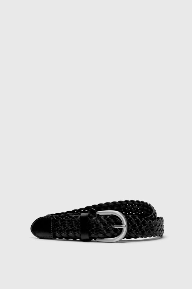 GÜRTEL 16101213 SLMLOUIS BRAIDED BLACK
