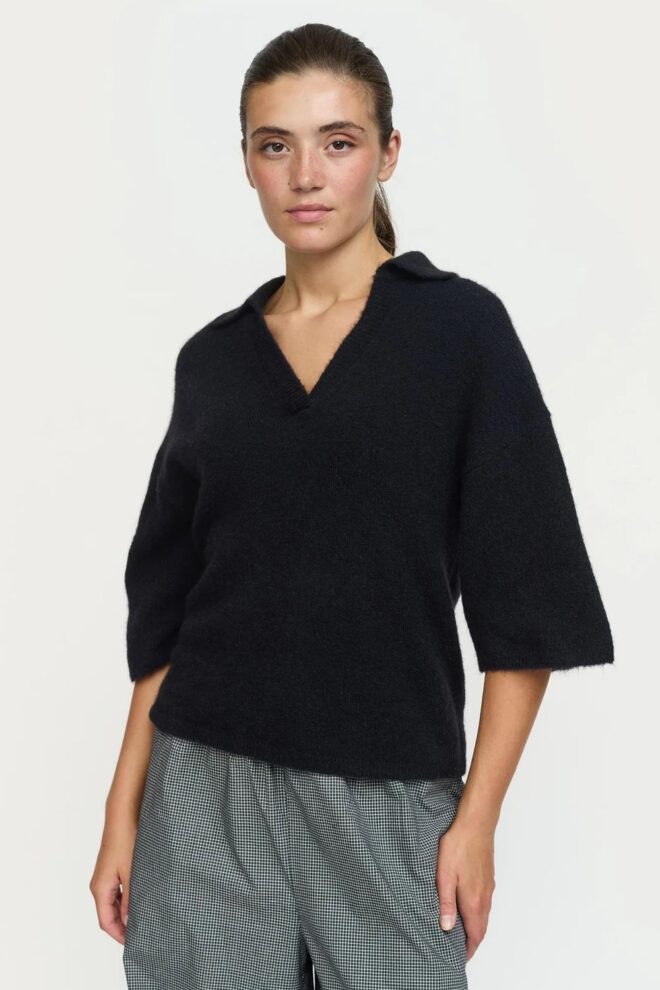 PULLOVER SRALLISON POLO BLACK