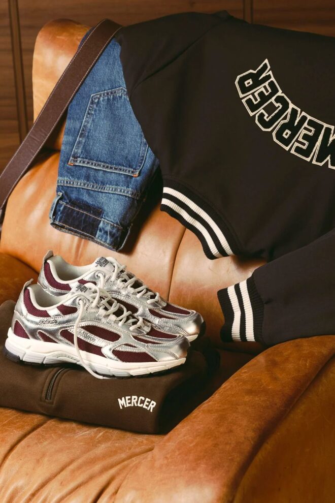 SNEAKER RE-RUN PINE DARK RED