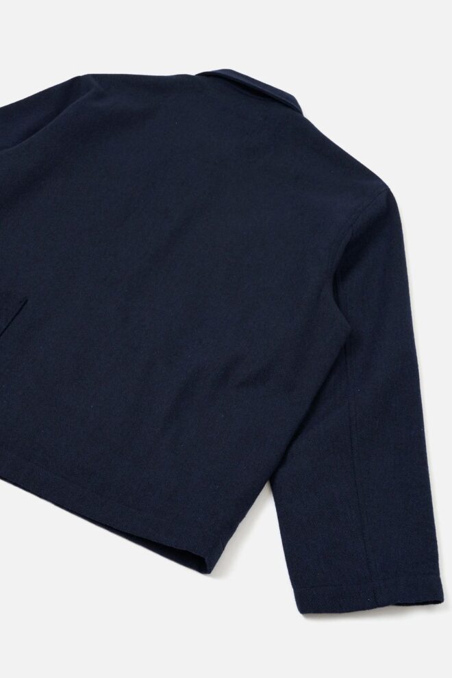 JACKE IVES JACKET WOOL HERING NAVY