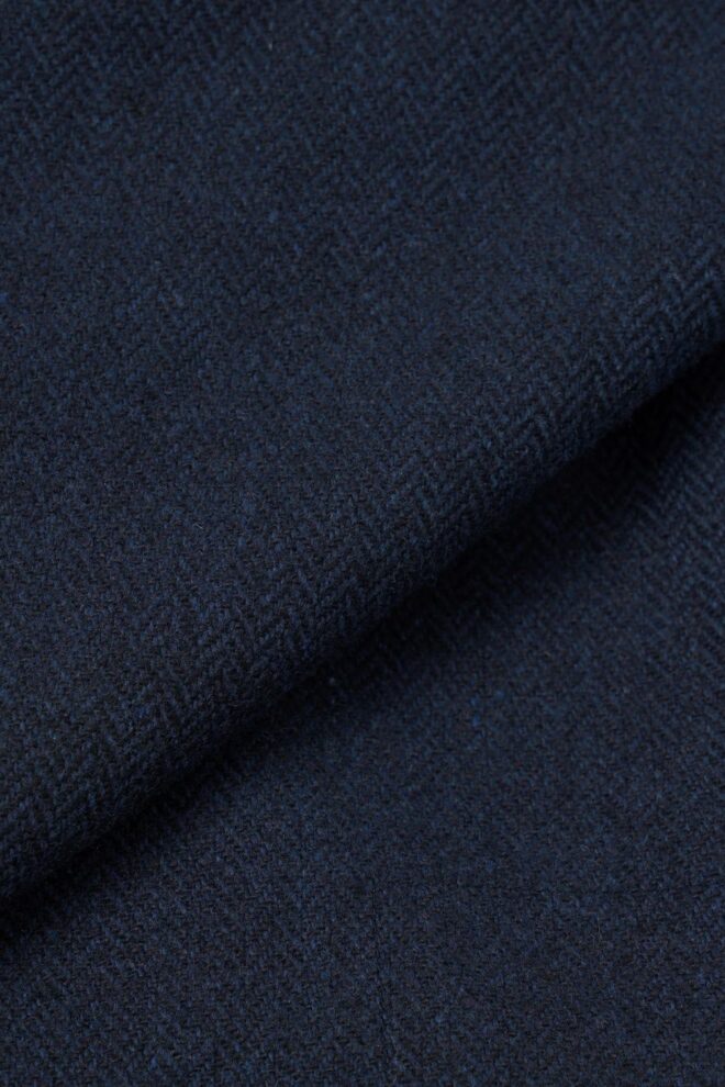 JACKE IVES JACKET WOOL HERING NAVY