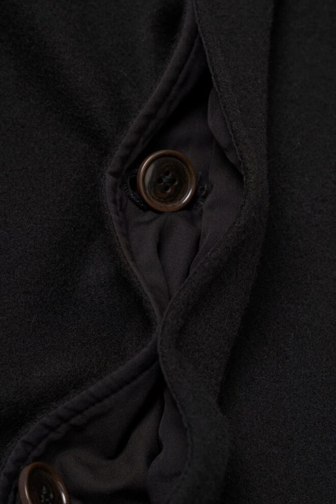 MANTEL MAC COAT MOWBRAY BLACK