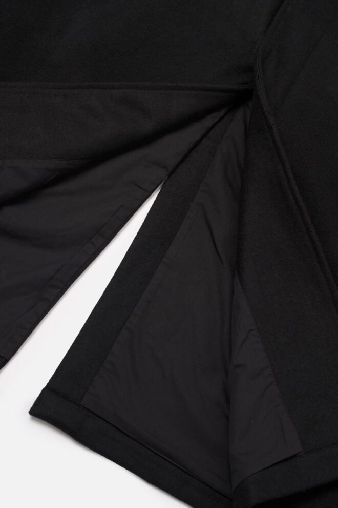 MANTEL MAC COAT MOWBRAY BLACK