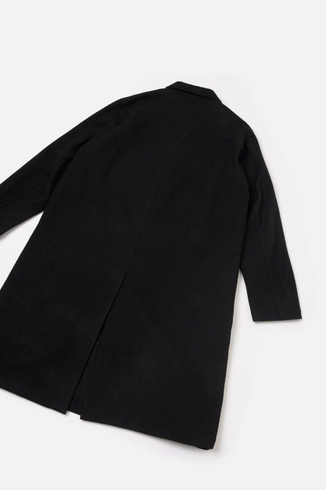 MANTEL MAC COAT MOWBRAY BLACK