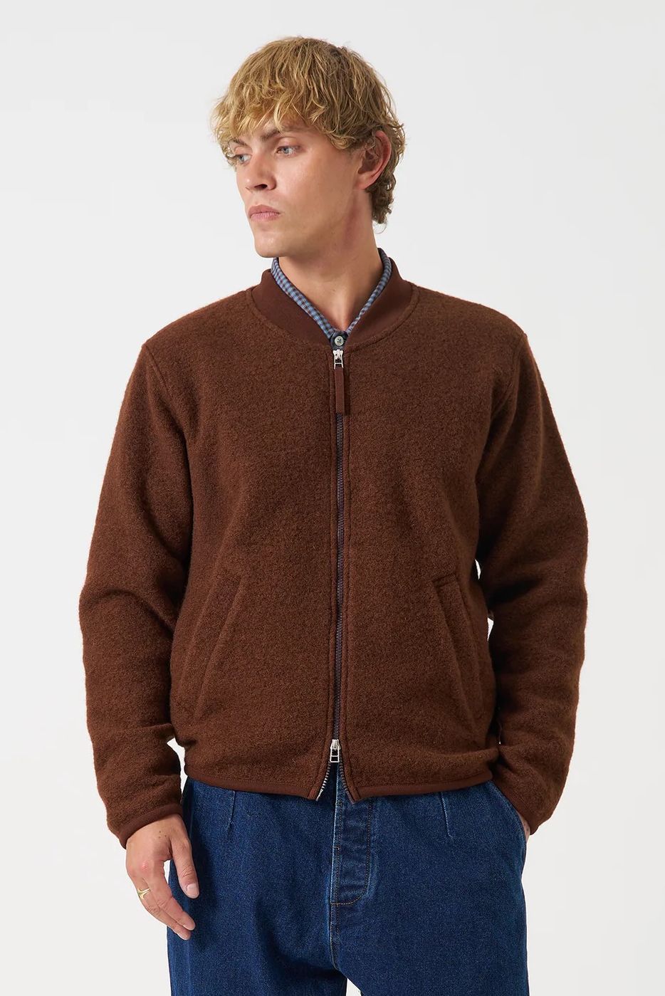 ZIP BOMBER WOOL FLEECE CACAO2.jpeg