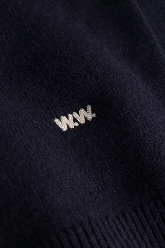 STRICKWESTE WWLOGO CARDIGAN SALUTE