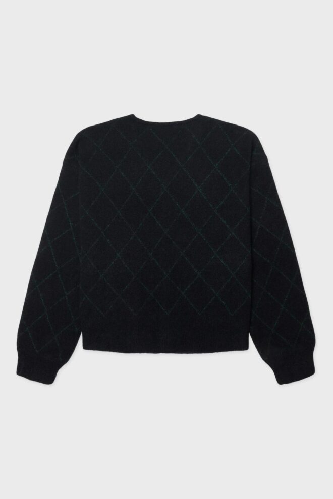 WESTE WBONI CHECK NAVY