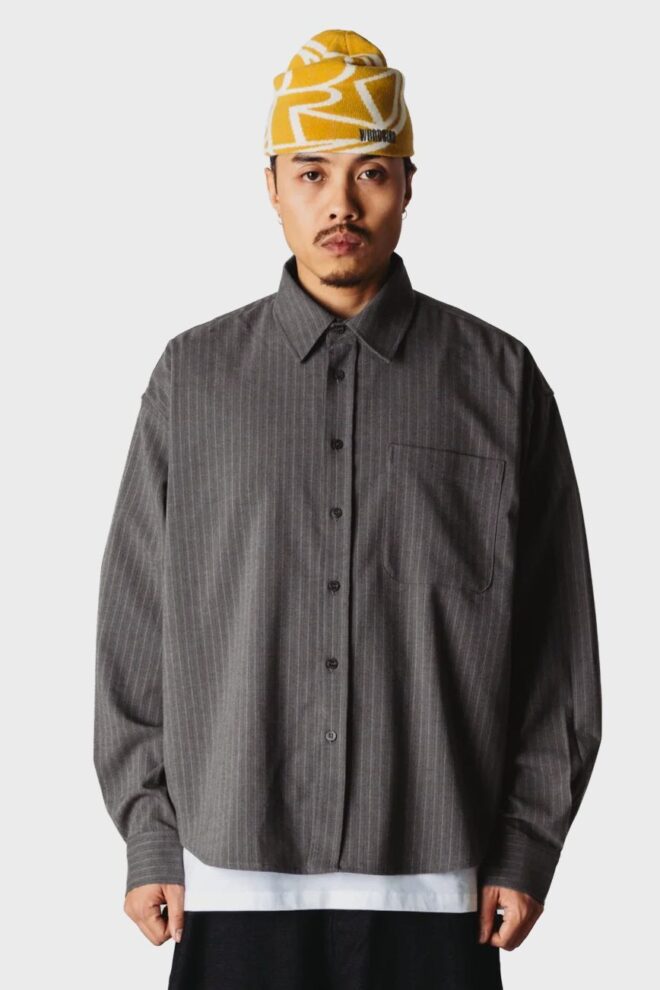HEMD WBXING HB STRIPE GREY
