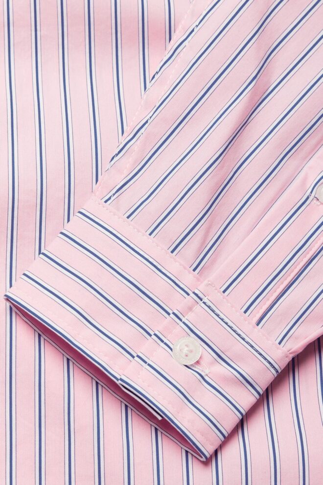 BLUSE WBLIVA STRIPE SHIRT PINK