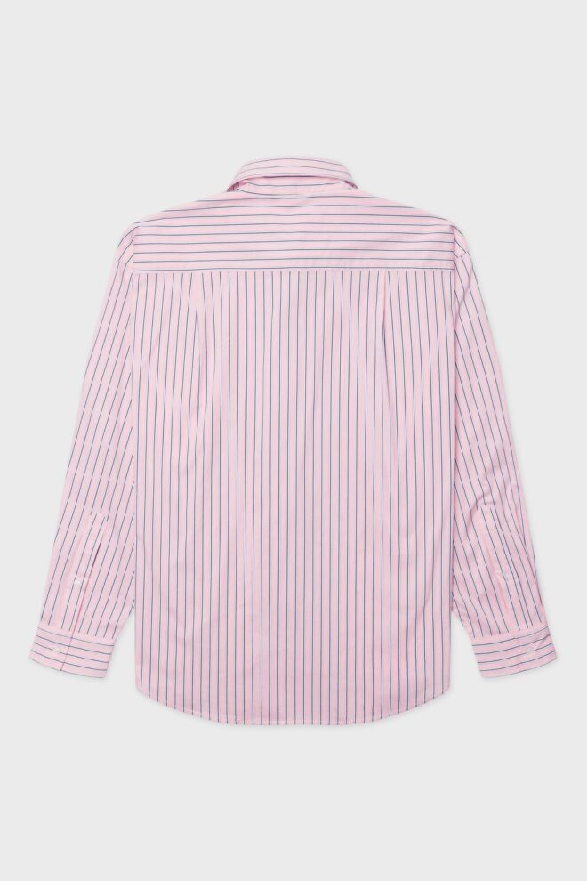 BLUSE WBLIVA STRIPE SHIRT PINK