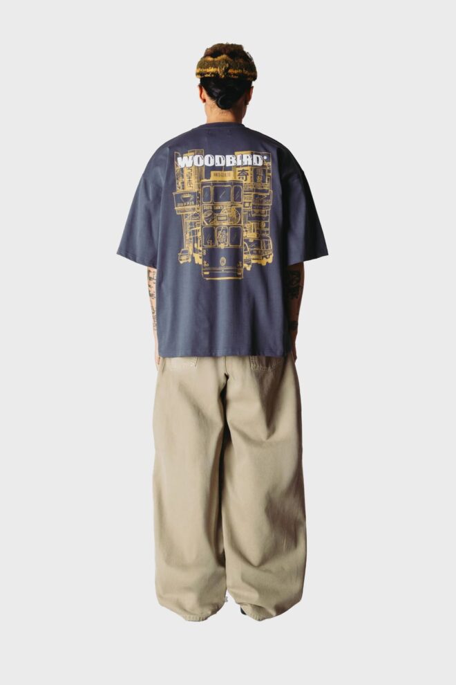 SHIRT WBBEAM TRAM SLATE BLUE