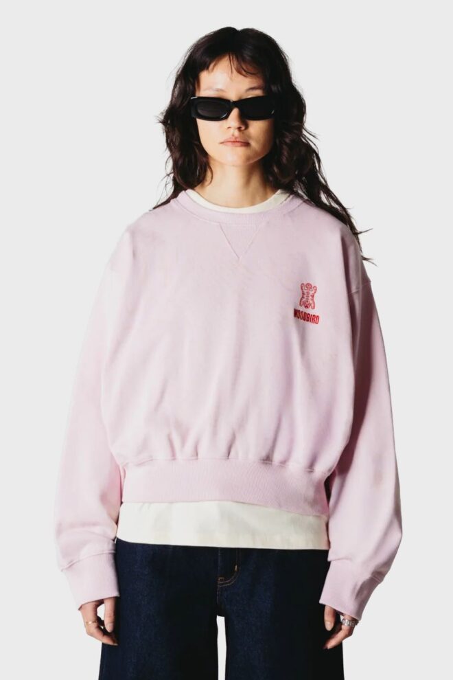 SWEATER WBFRANKA TIGER VIOLET