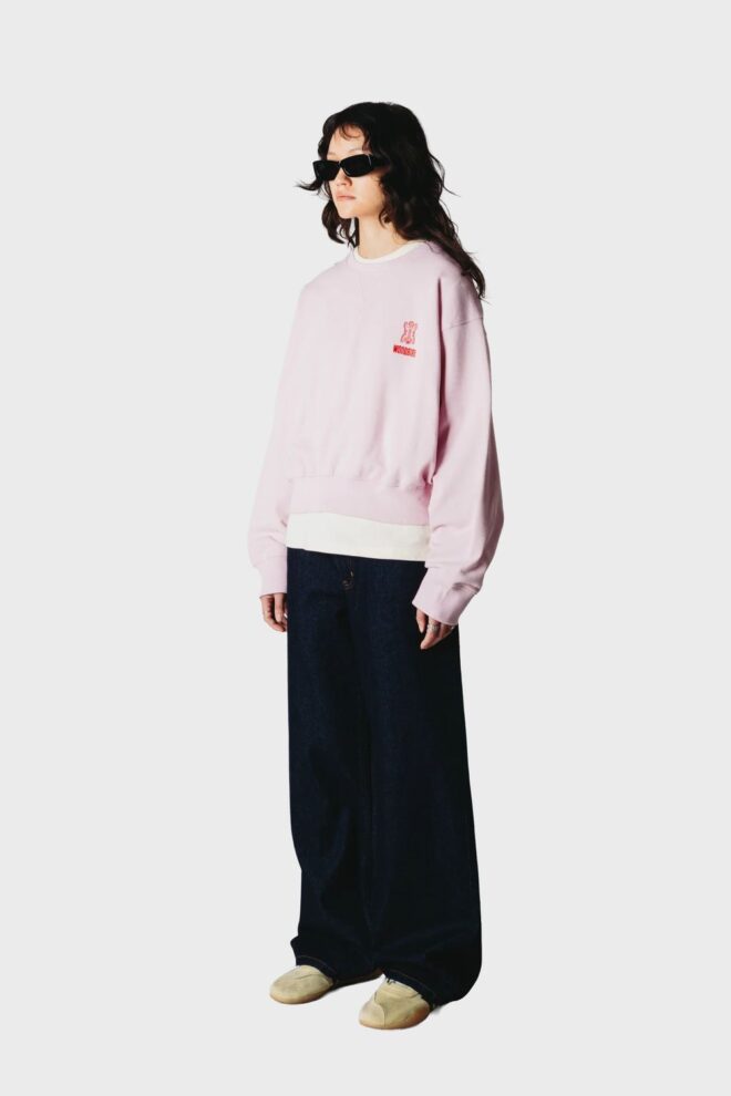 SWEATER WBFRANKA TIGER VIOLET