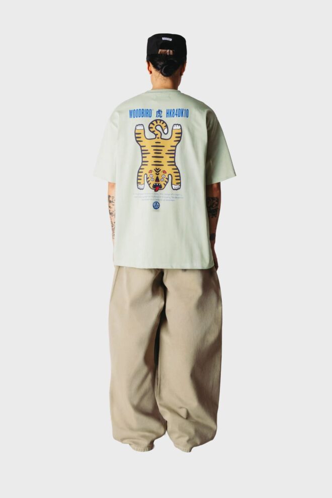 SHIRT WBBAINE TIGER TEE DUSTY