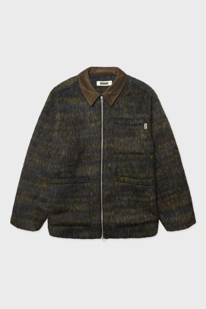 JACKE WBBLADE ZIP JACKET DARK OLIVE