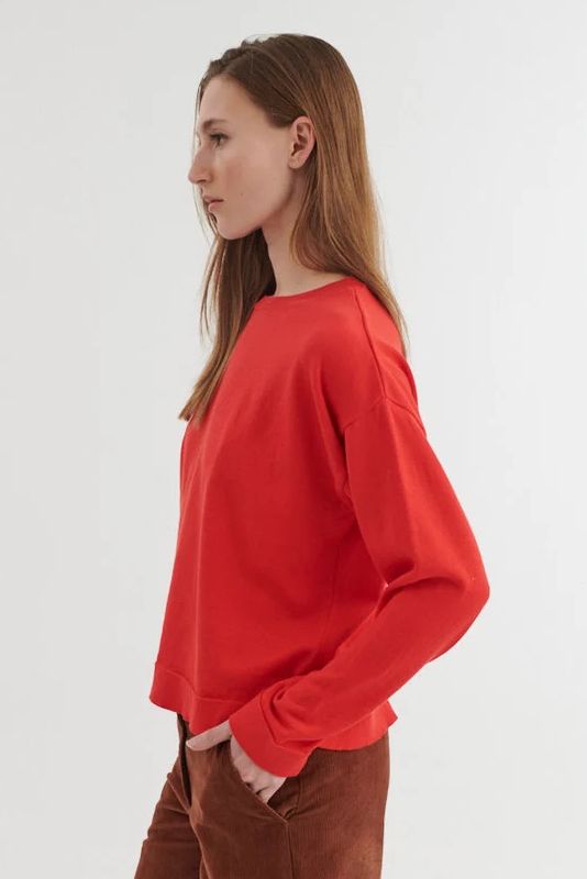 PULLOVER KARI O-NECK FLAME