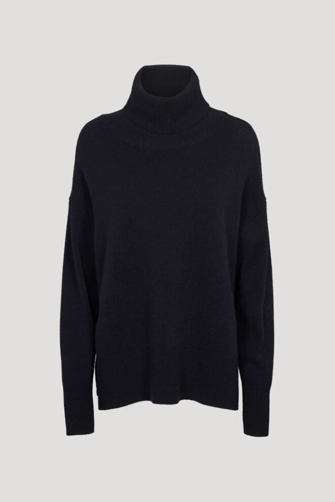 PULLOVER LIZ T-NECK NAVY