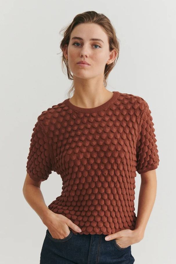 SWEATER CILLA SS TORTOISE