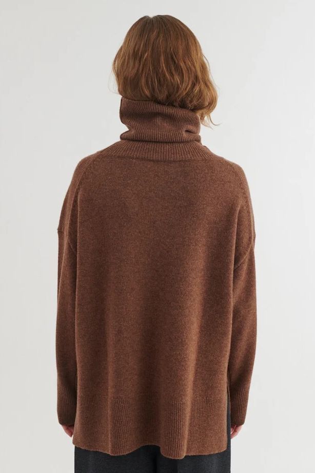 PULLOVER LIZ T-NECK FONDUE