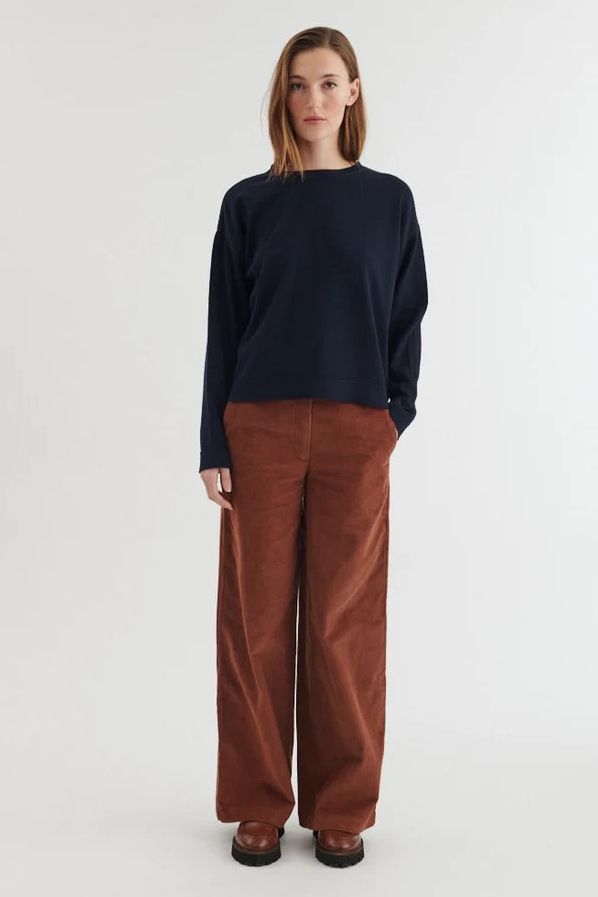 PULLOVER KARI O-NECK SKY