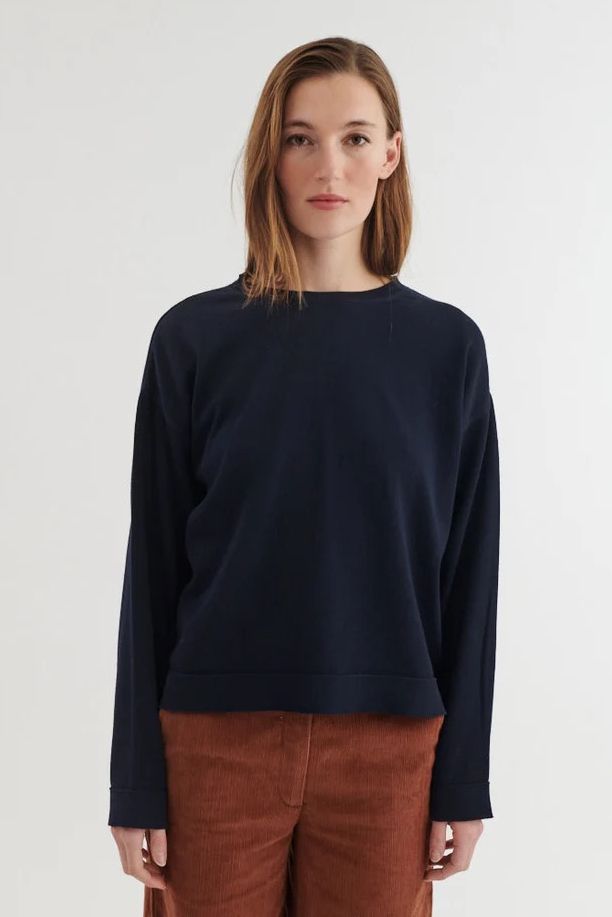 PULLOVER KARI O-NECK SKY