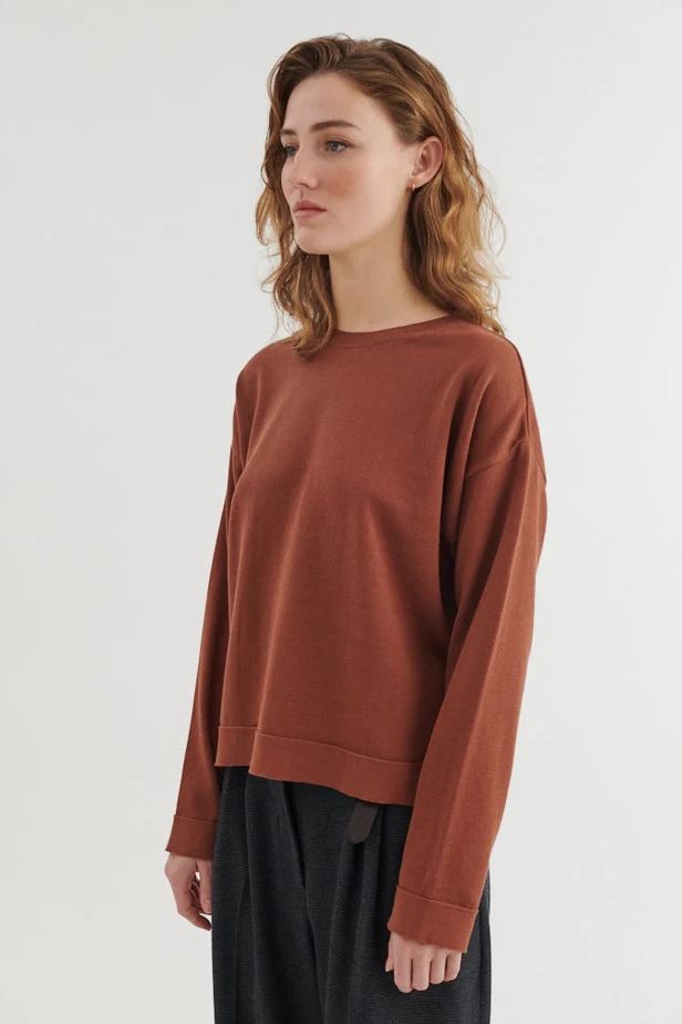 PULLOVER KARI O-NECK TORTOISE