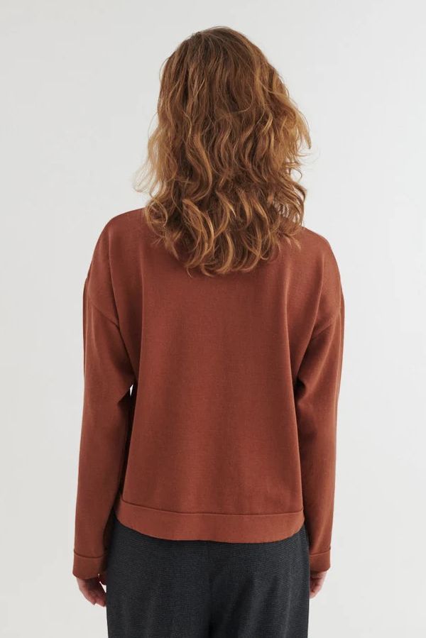 PULLOVER KARI O-NECK TORTOISE