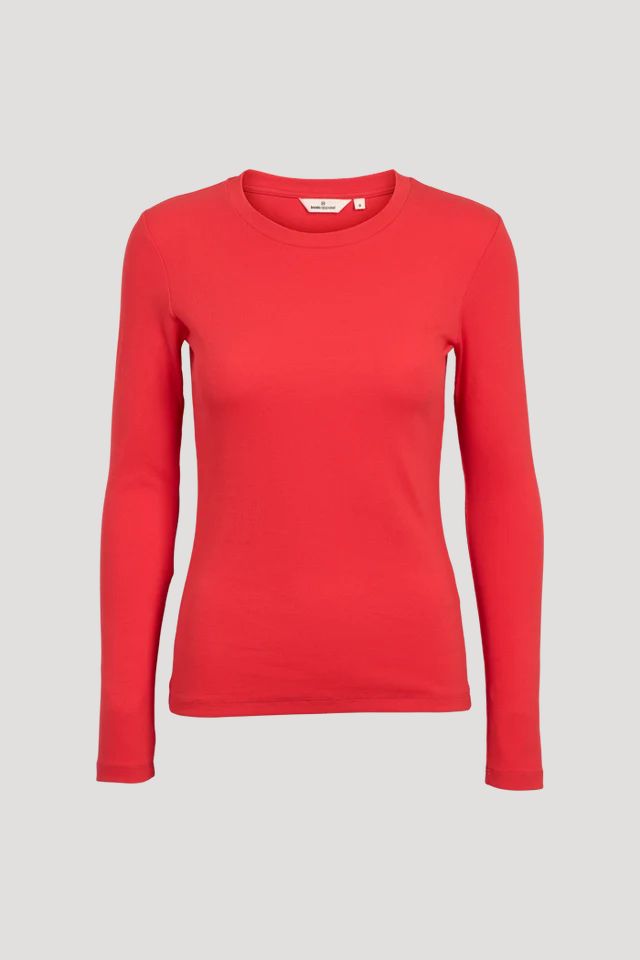 SHIRT LUDMILLA LS TEE TOMATO