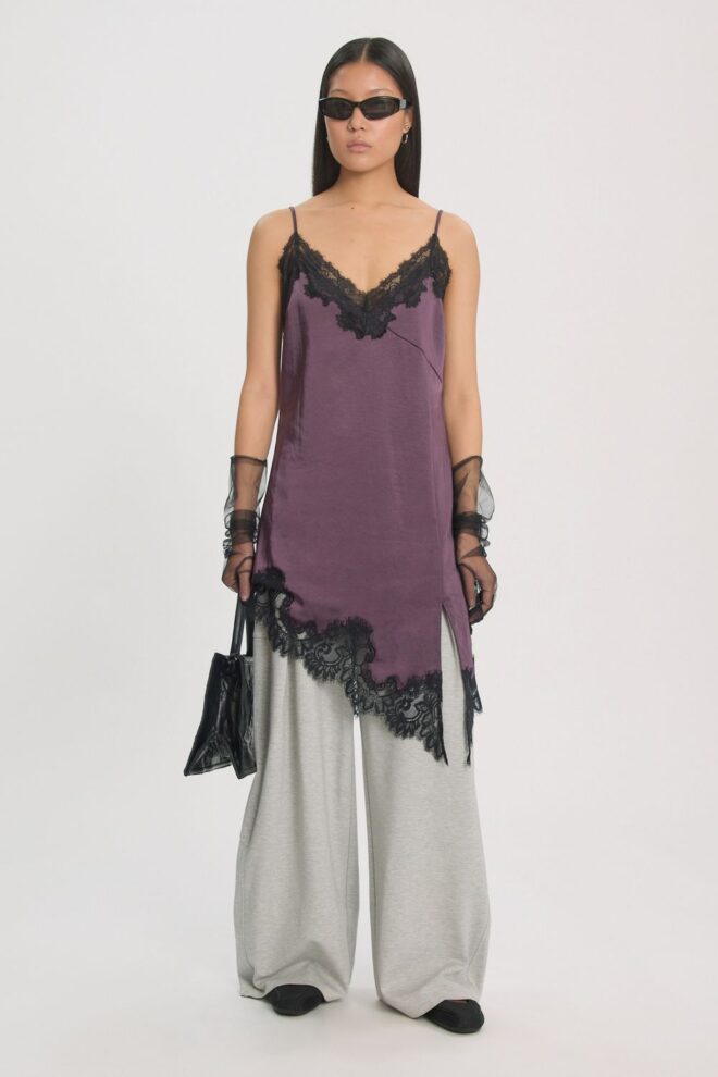 KLEID NUZANA DRESS PLUM