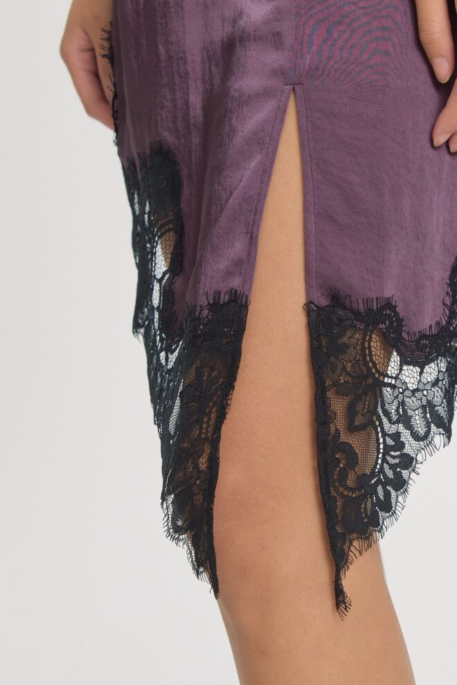 KLEID NUZANA DRESS PLUM