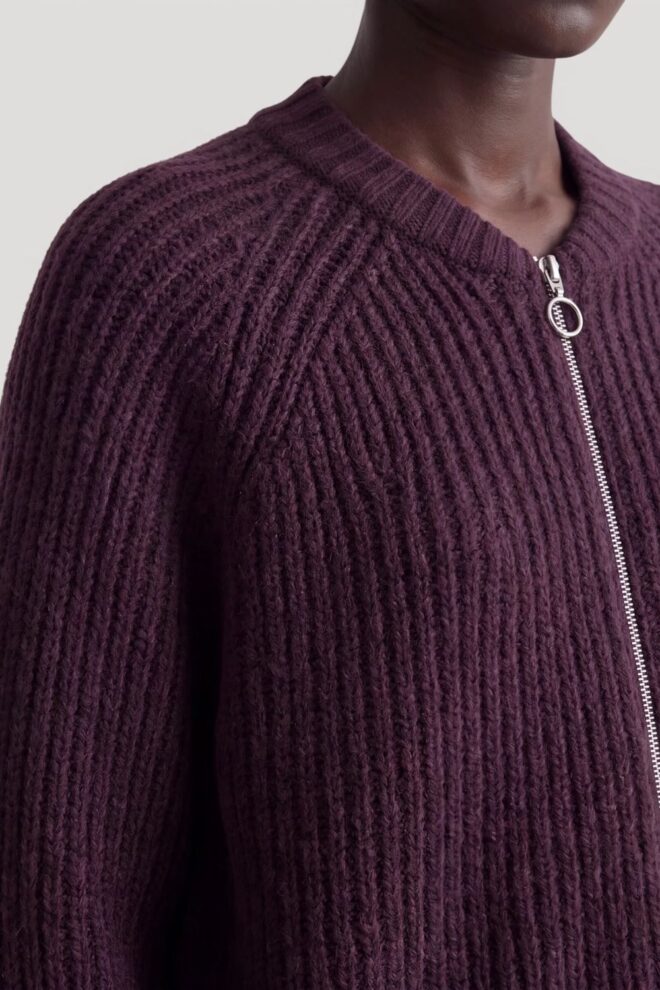 WESTE RANI CARDIGAN PRUNE