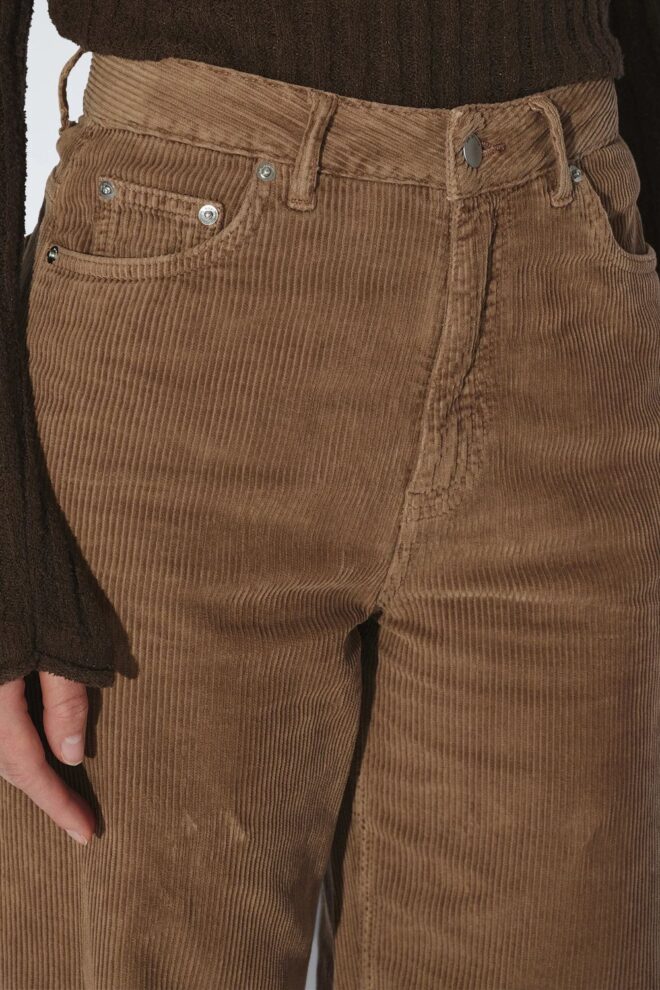 JEANS DONNA KHAKI CORD