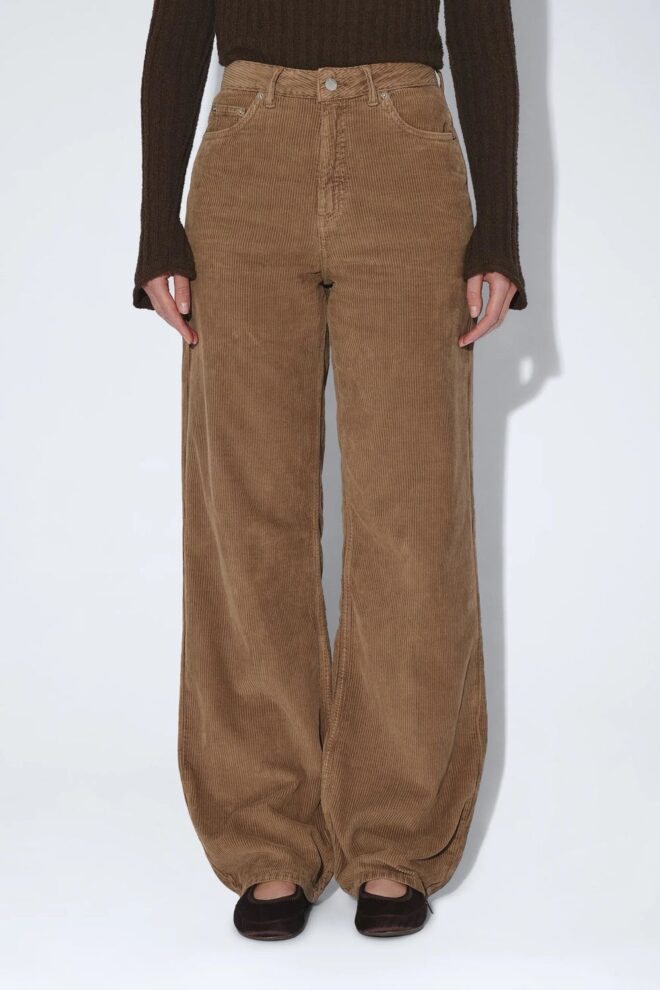 JEANS DONNA KHAKI CORD