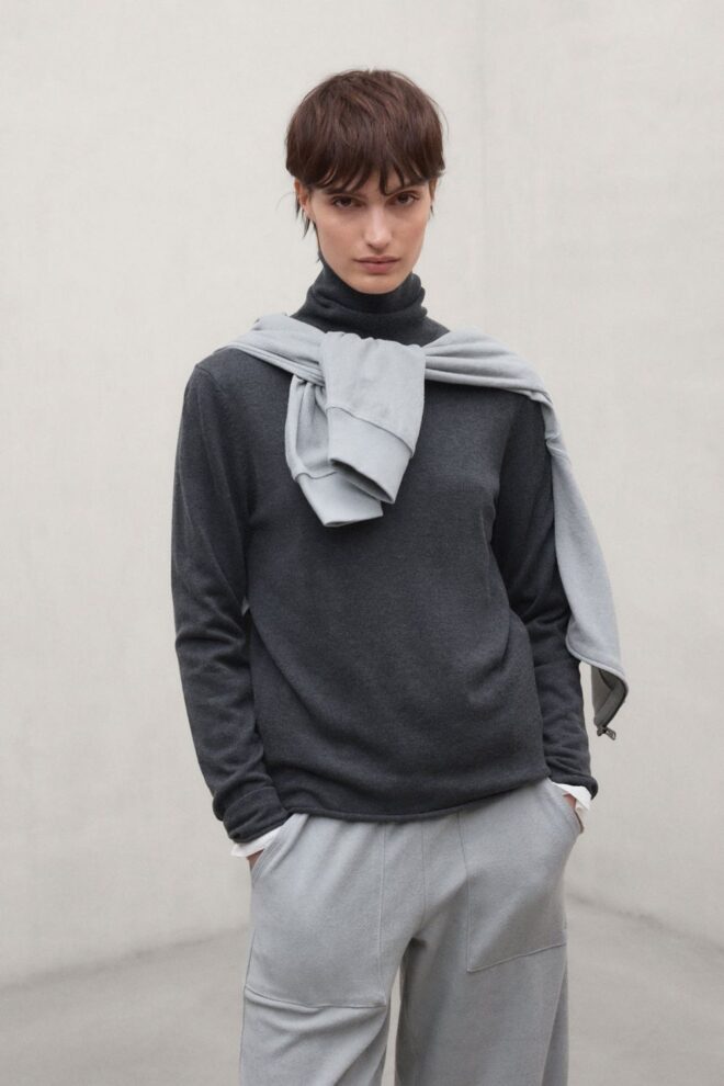 PULLOVER FAYA DARK GREY