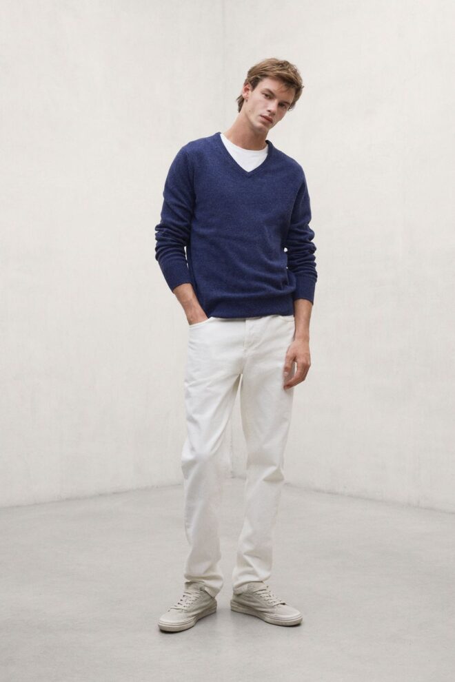 PULLOVER VALLE BLUE MELANGE