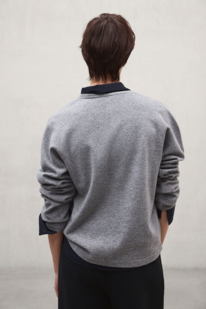 PULLOVER YBES MEDIUM GREY