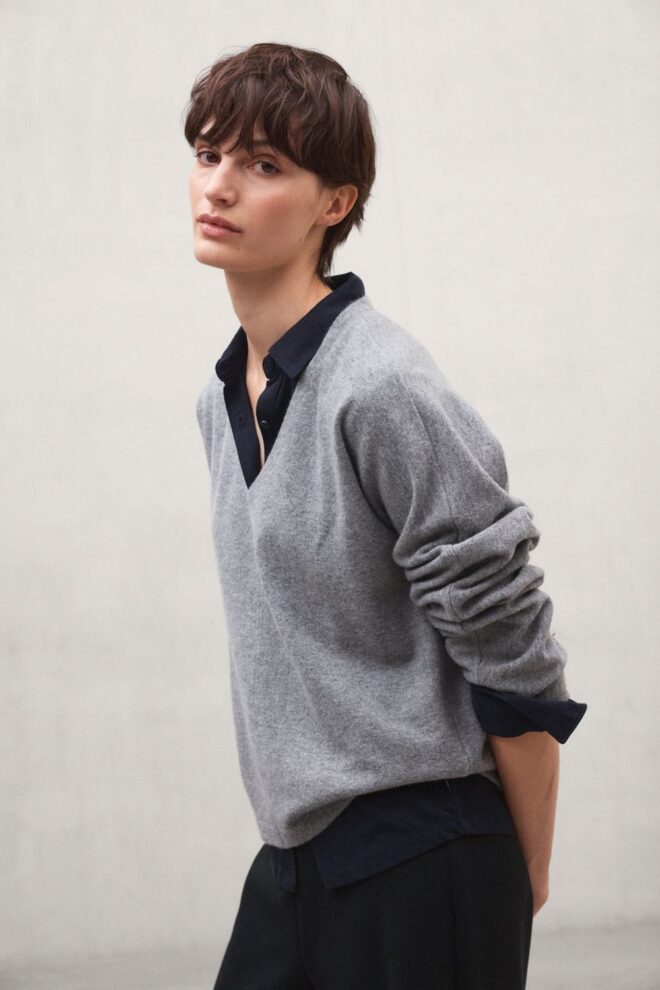 PULLOVER YBES MEDIUM GREY