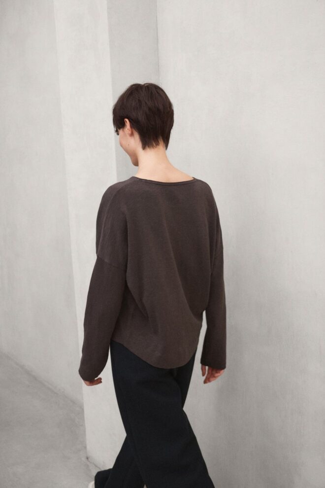 SHIRT VERONE DARK CHOCO