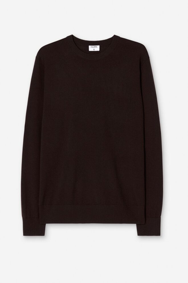 PULLOVER 28928 MERINO SWEATER CHOCO
