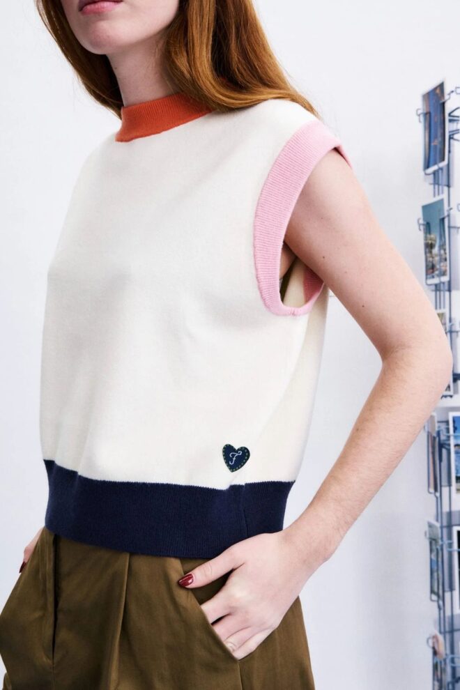 PULLOVER MICKLE CREME