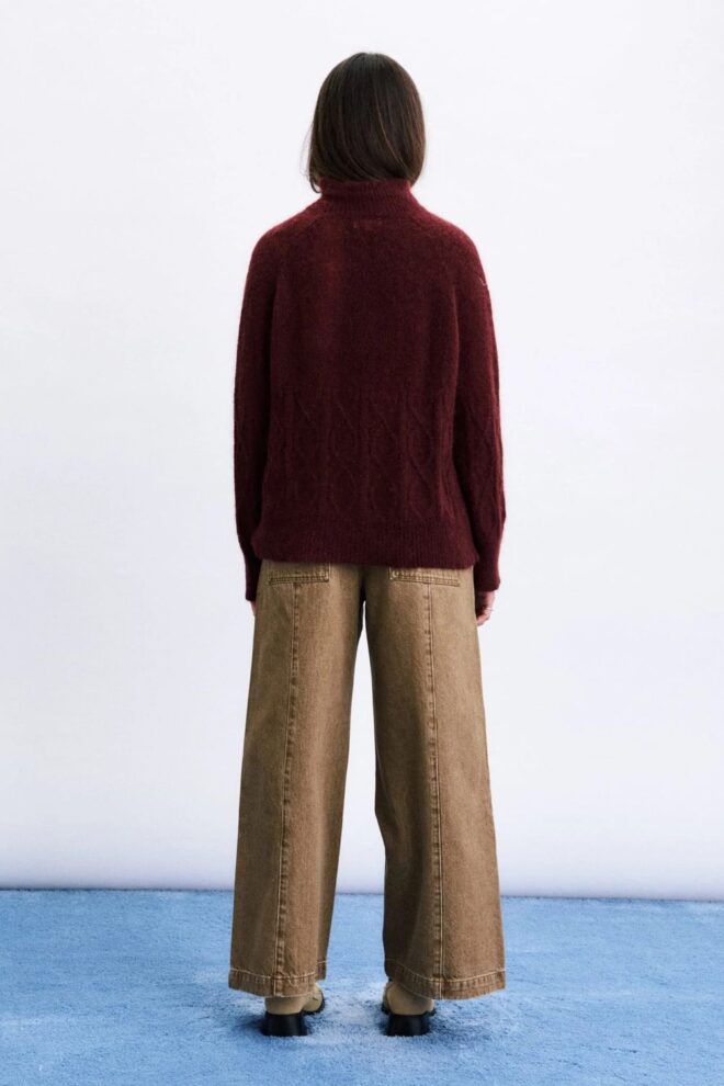 PULLOVER NACHI MARRON GLACE