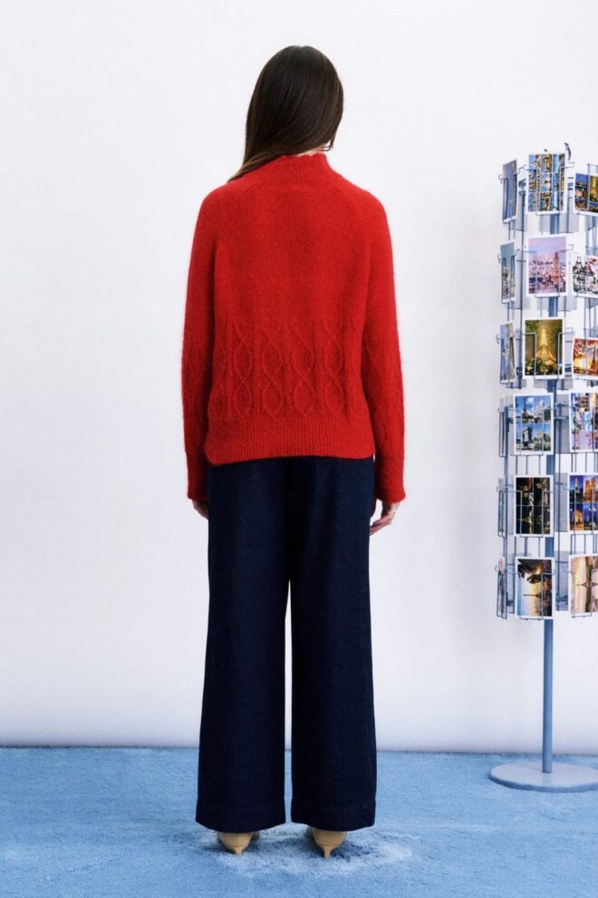 PULLOVER NACHI ROUGE