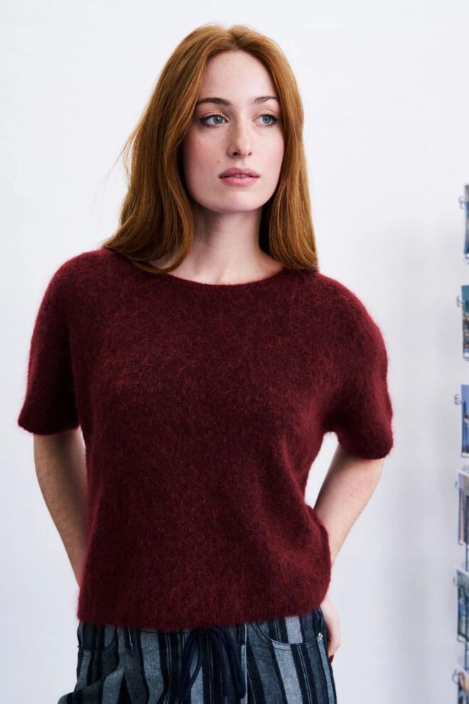 PULLOVER SANRIKU BORDEAUX