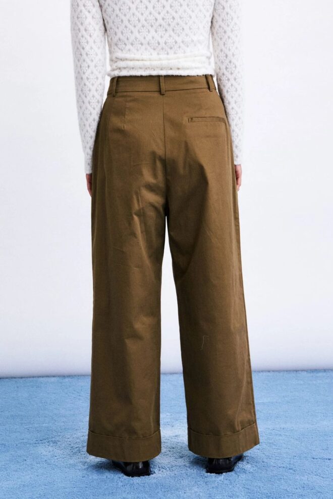 HOSE NORFOLK MARRON GLACE