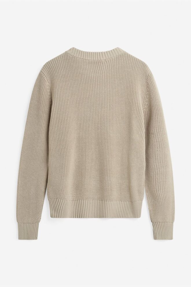 PULLOVER ROB KNIT G006 PELICAN
