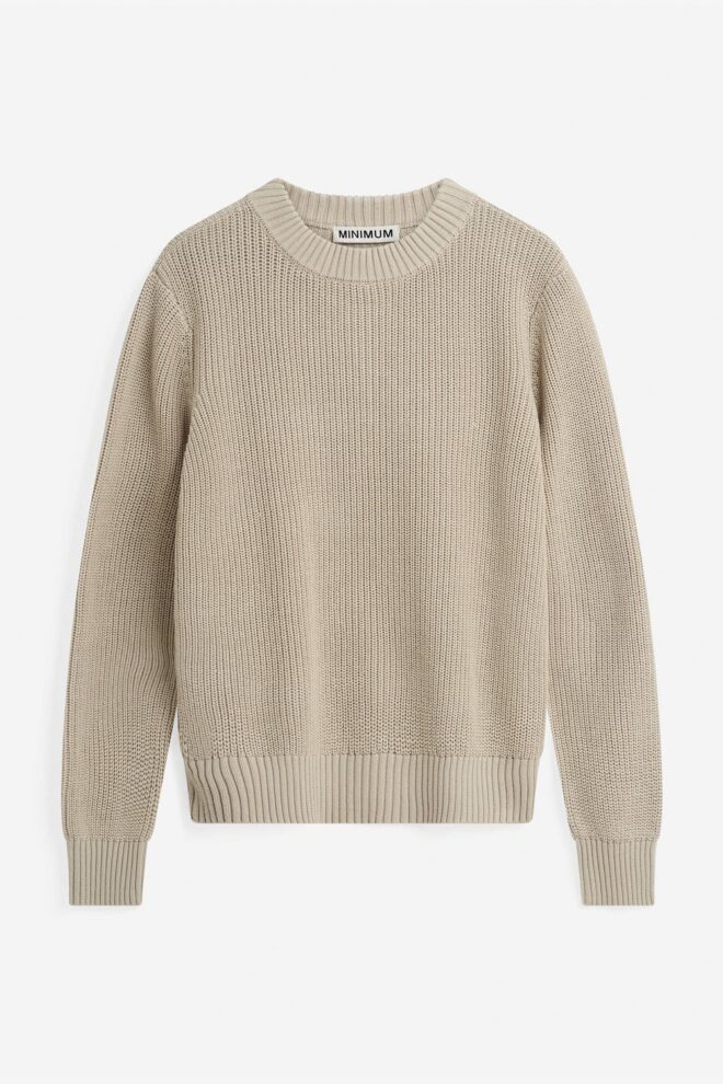 PULLOVER ROB KNIT G006 PELICAN